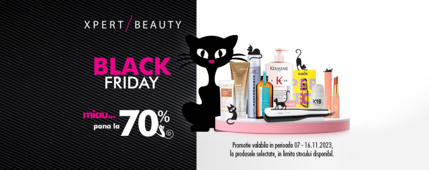 Black Friday în magazinul Xpert Beauty
