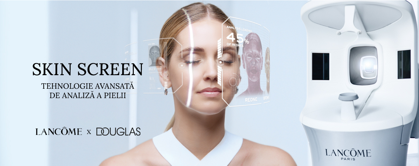 Descoperă inovația Lancome Skin Screen în exclusivitate în Douglas Băneasa.