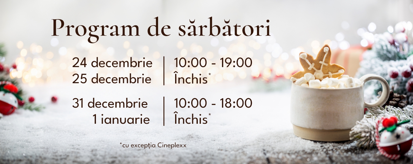 Program sărbători 2025
