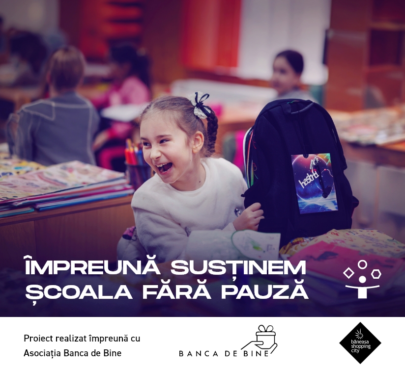 Împreună sustinem Școala fără Pauză