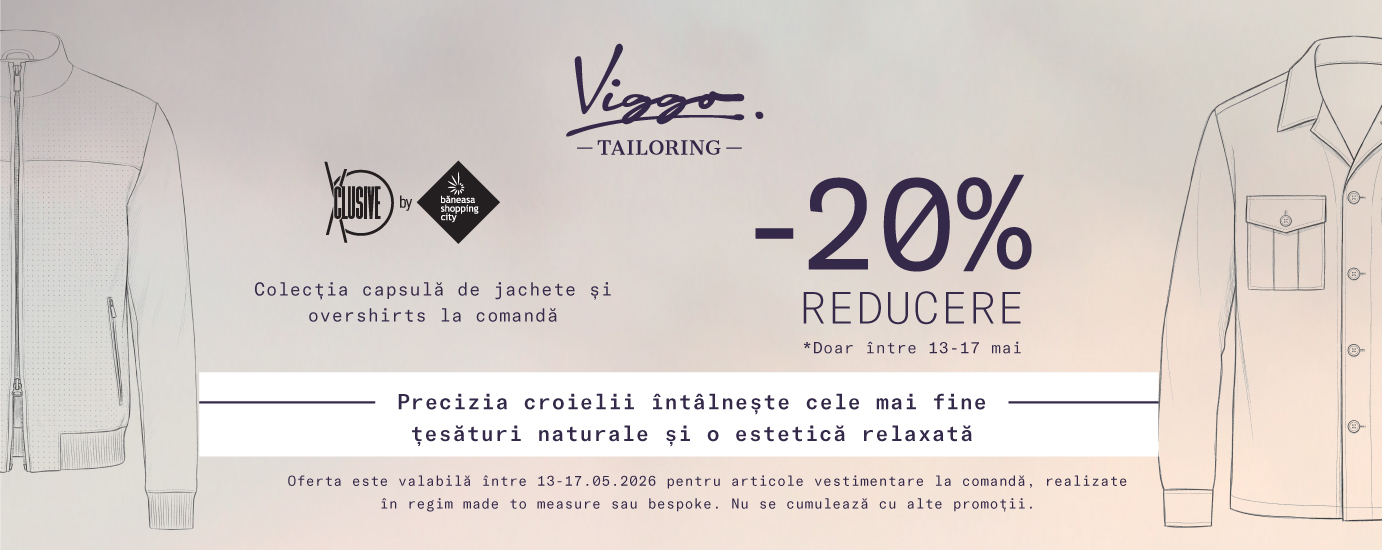 Viggo Tailoring deschide un nou capitol al eleganței relaxate